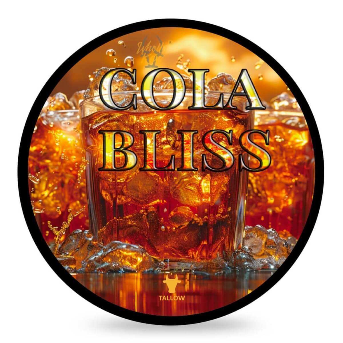 Wholly Kaw Shaving Soap Cola Bliss Crème Fraîche 165 g